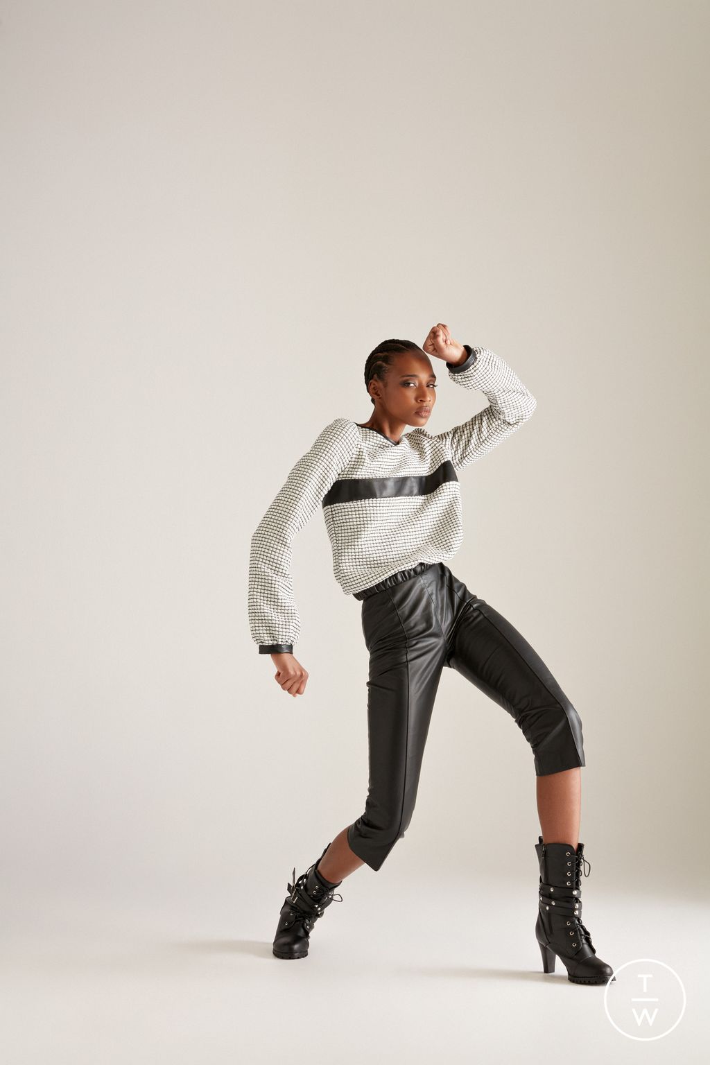 Fashion Week New York Resort 2025 look 10 de la collection Frederick Anderson womenswear