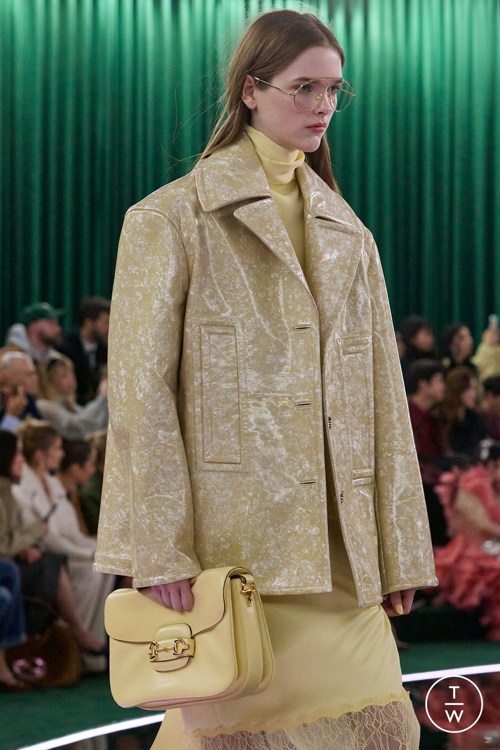 Fashion Week Milan Fall/Winter 2025 look 13 from the Gucci collection womenswear accessories