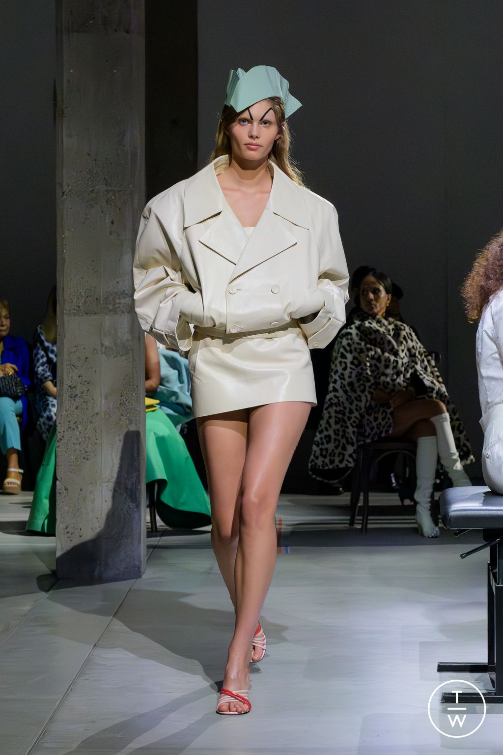 Fashion Week Milan Spring/Summer 2025 look 11 from the Marni collection womenswear
