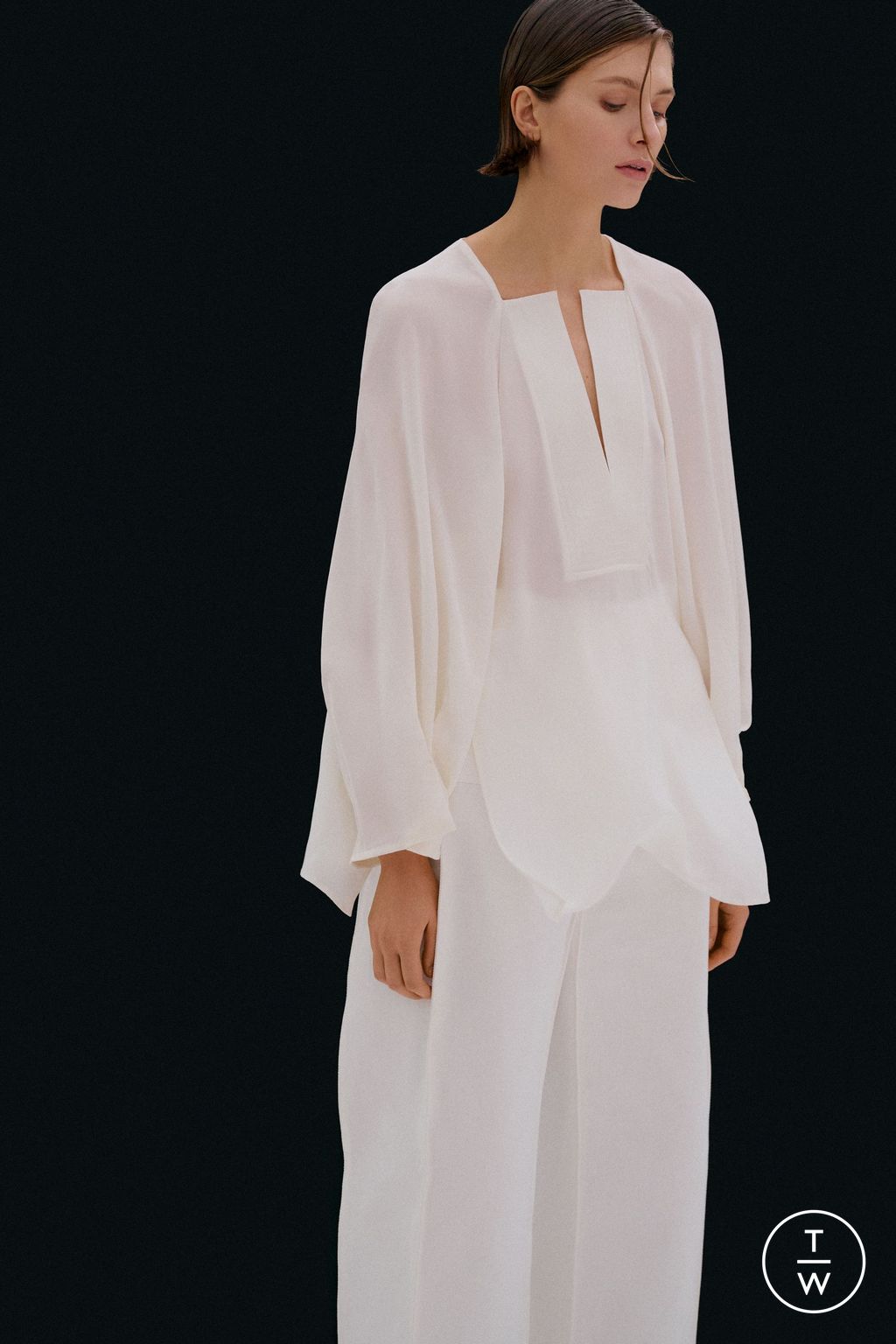 Fashion Week New York Pre-Fall 2023 look 7 from the Bevza collection womenswear