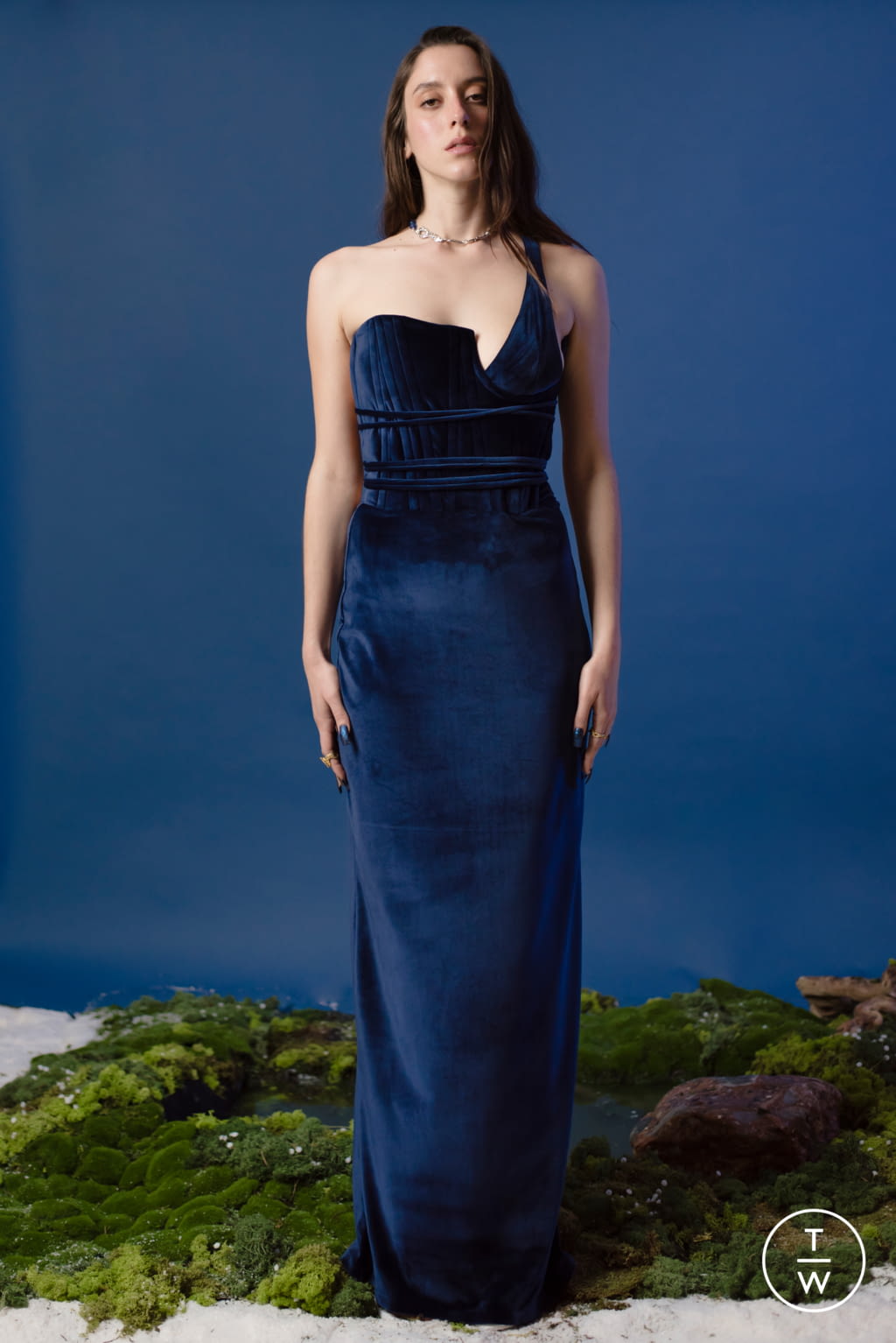 Fashion Week Paris Fall/Winter 2021 look 11 de la collection Di Petsa womenswear