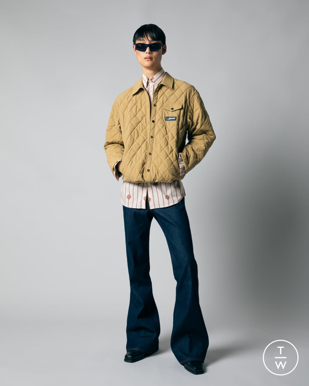 Fashion Week Paris Spring/Summer 2022 look 11 from the EGONlab collection menswear