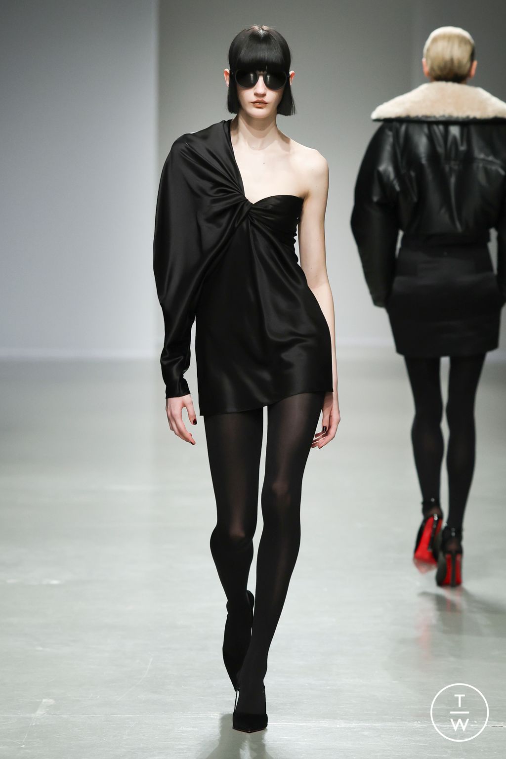 Fashion Week Paris Fall/Winter 2025 look 11 from the Atlein collection womenswear