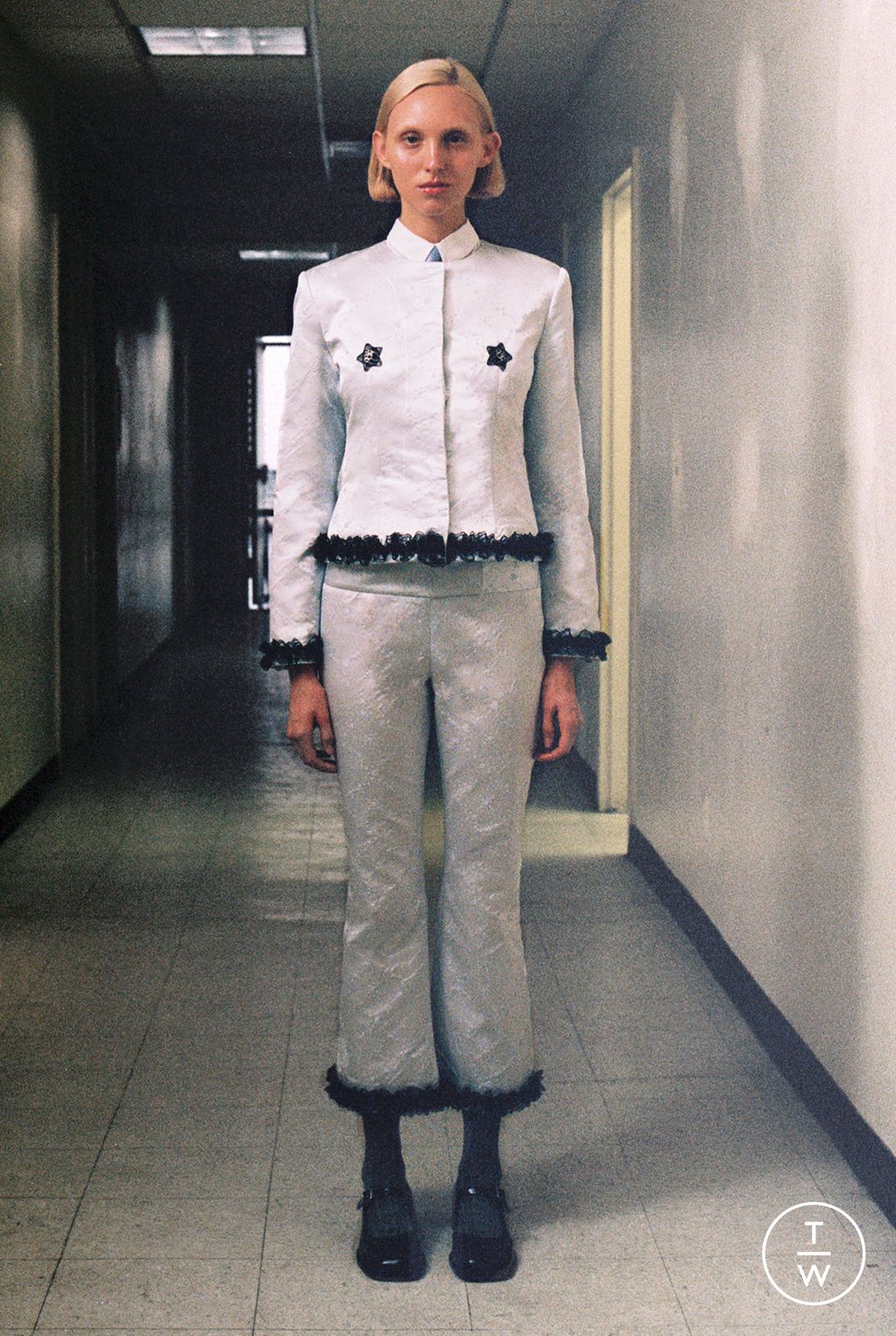 Fashion Week New York Resort 2025 look 11 from the Sandy Liang collection womenswear