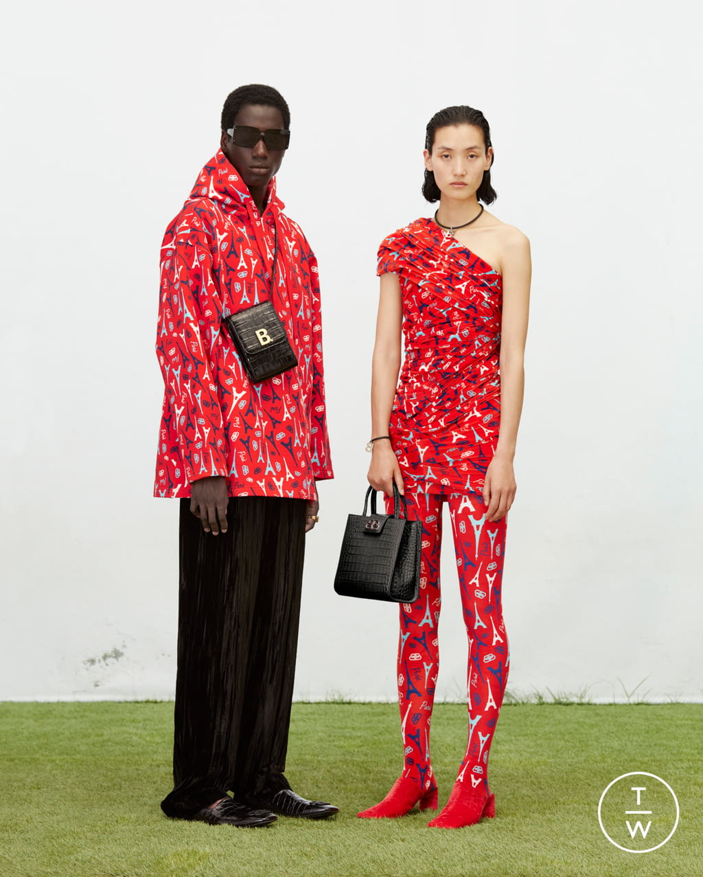 Fashion Week Paris Resort 2020 look 11 from the Balenciaga collection 女装