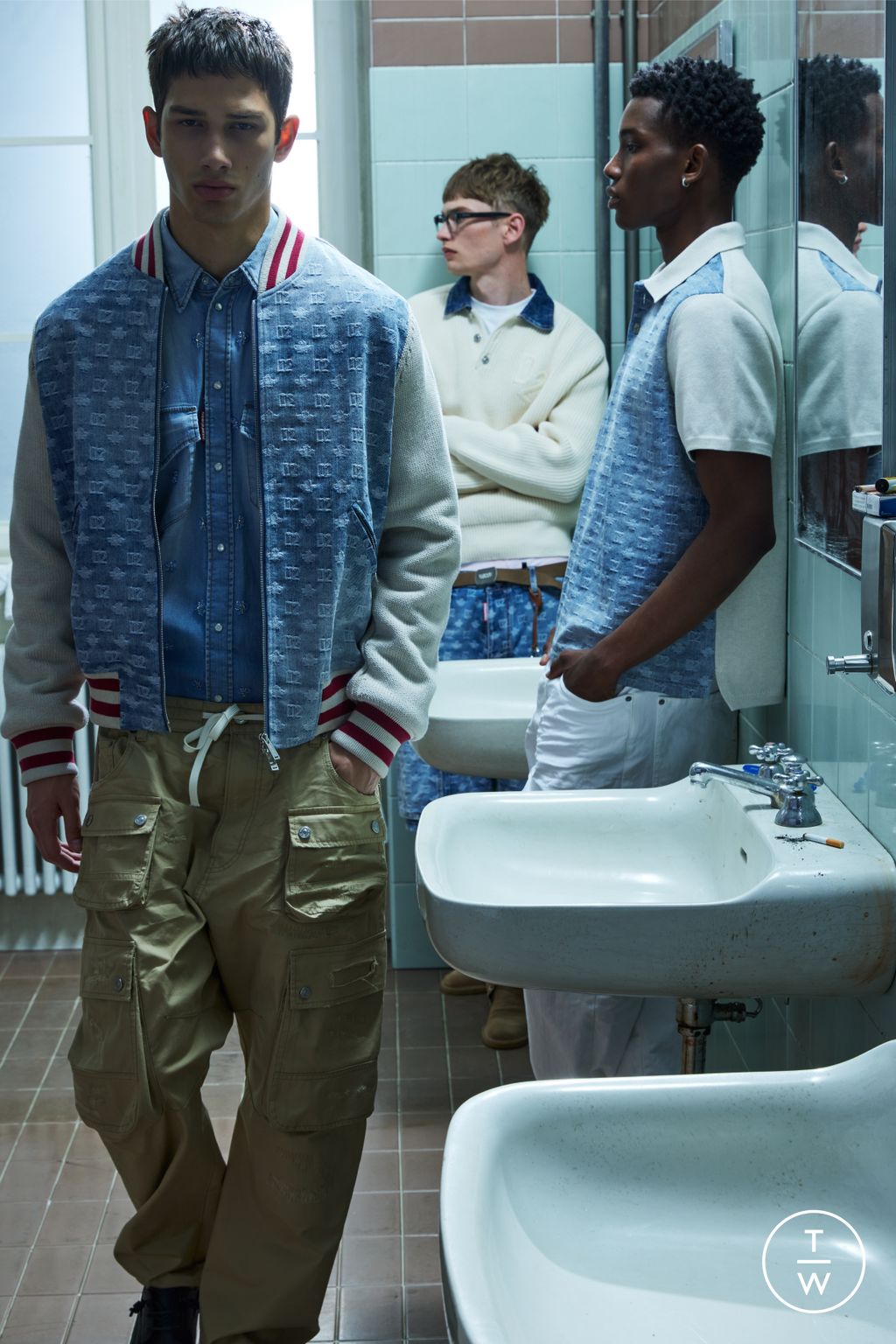 Fashion Week Milan Resort 2026 look 11 from the Dsquared2 collection menswear