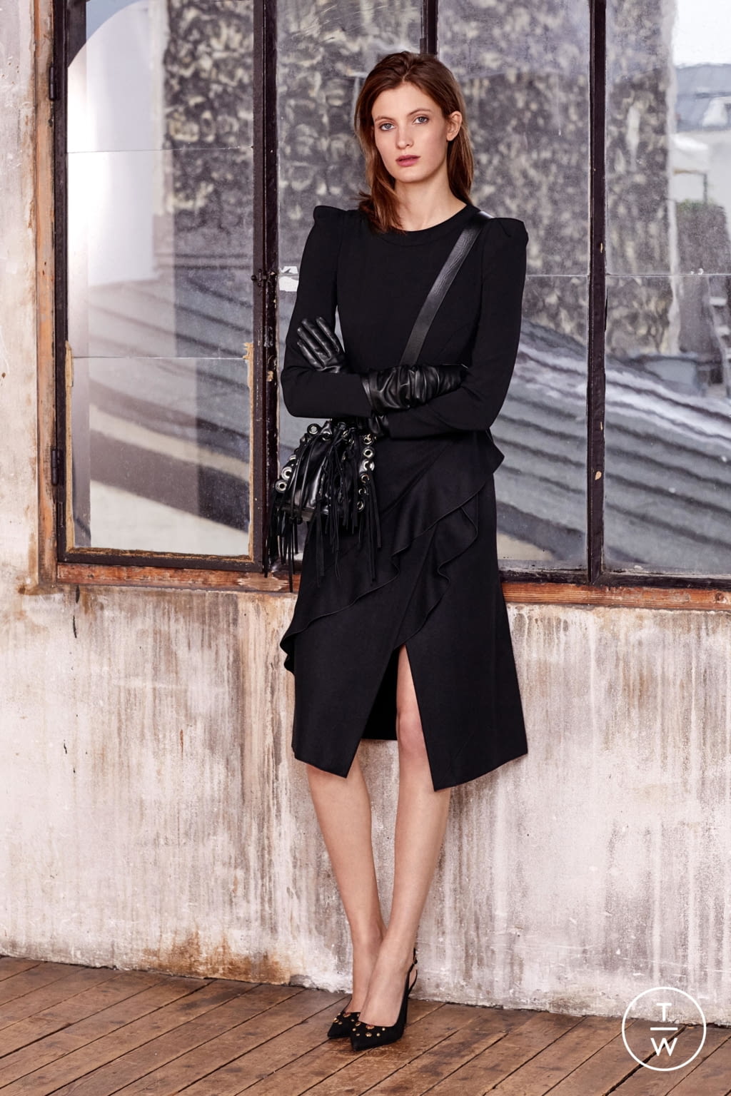 Fashion Week Paris Pre-Fall 2019 look 11 from the Paule Ka collection 女装