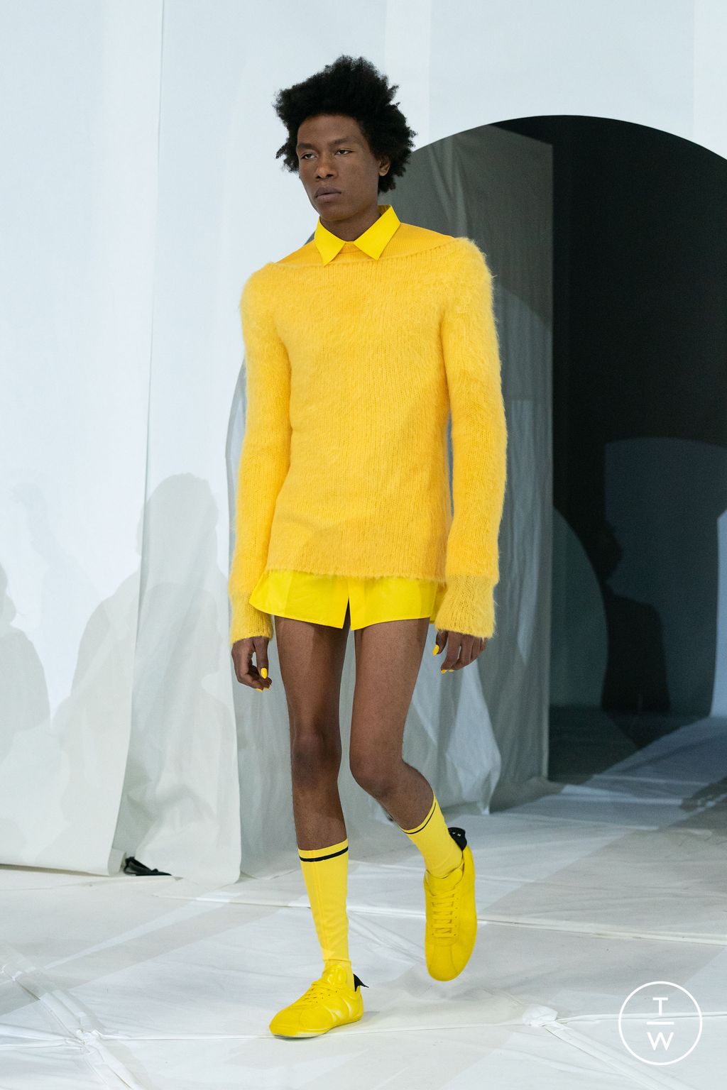 Fashion Week Milan Fall/Winter 2023 look 11 from the Marni collection 女装
