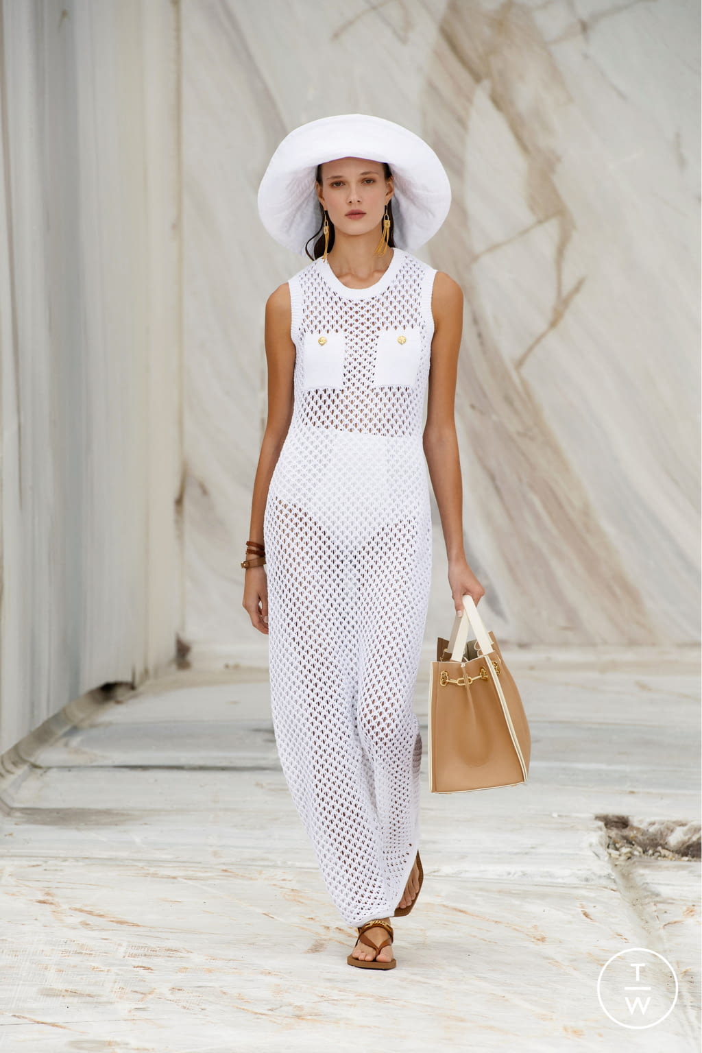 Fashion Week Milan Spring/Summer 2022 look 11 from the Elisabetta Franchi collection womenswear