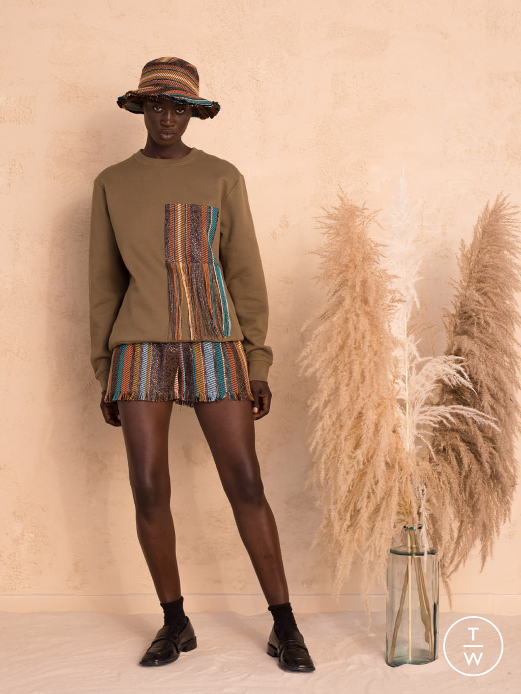 Fashion Week Paris Spring/Summer 2022 look 11 from the Benjamin Benmoyal collection womenswear
