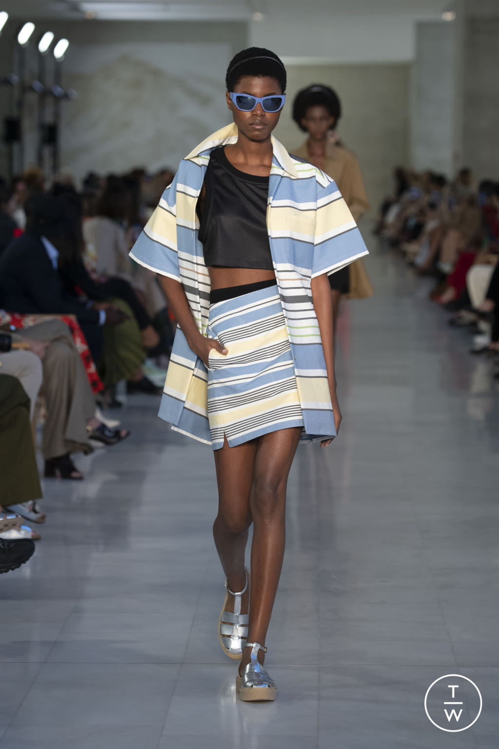 Fashion Week Milan Spring/Summer 2022 look 11 from the Max Mara collection womenswear
