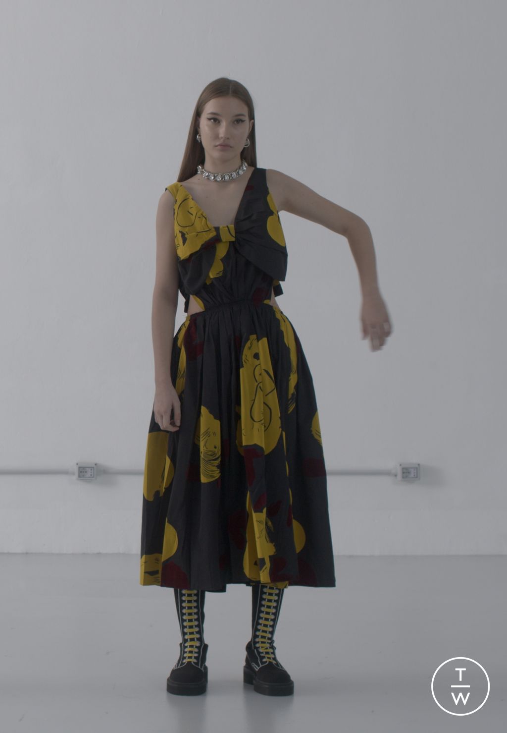 Fashion Week Milan Pre-Fall 2023 look 11 from the Marni collection 女装