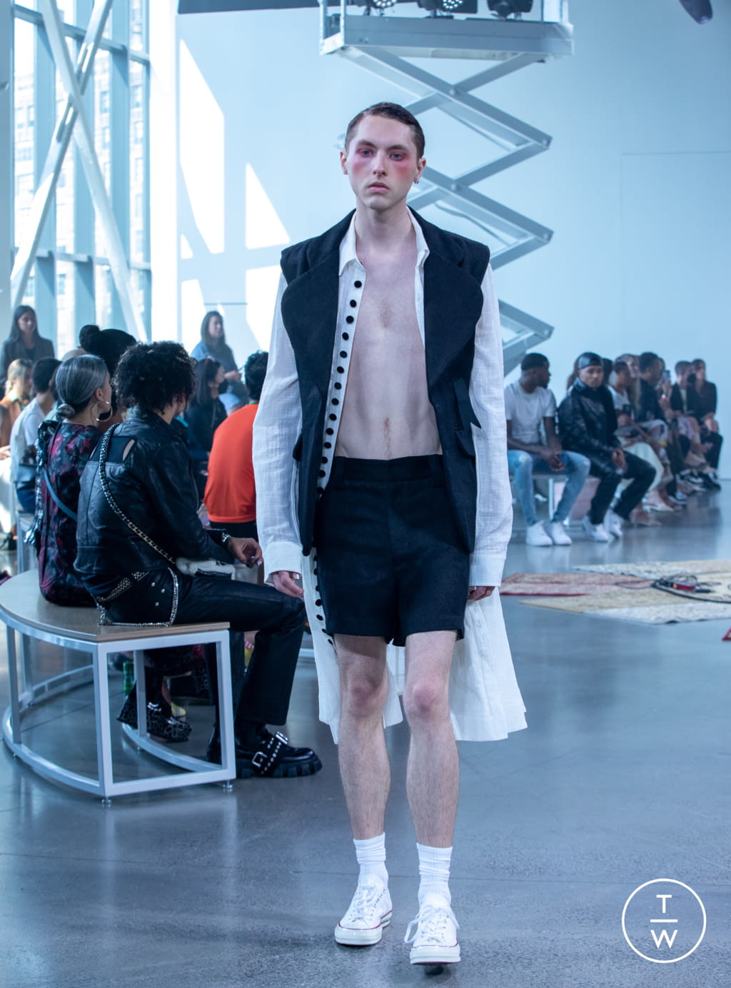 Fashion Week New York Spring/Summer 2022 look 11 from the Kenneth Nicholson collection womenswear
