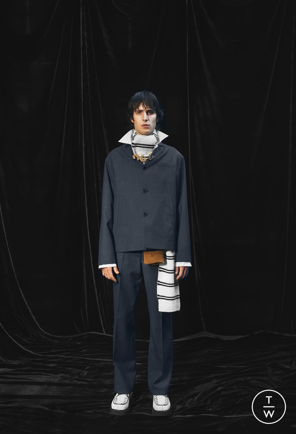 Fashion Week Milan Pre-Fall 2021 look 11 from the Marni collection 女装