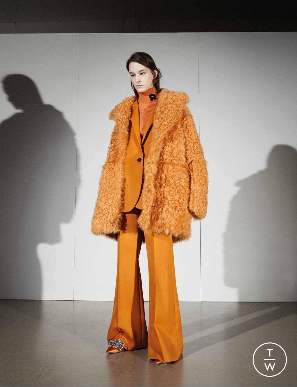 Fashion Week Paris Pre-Fall 2018 look 11 from the Rochas collection 女装