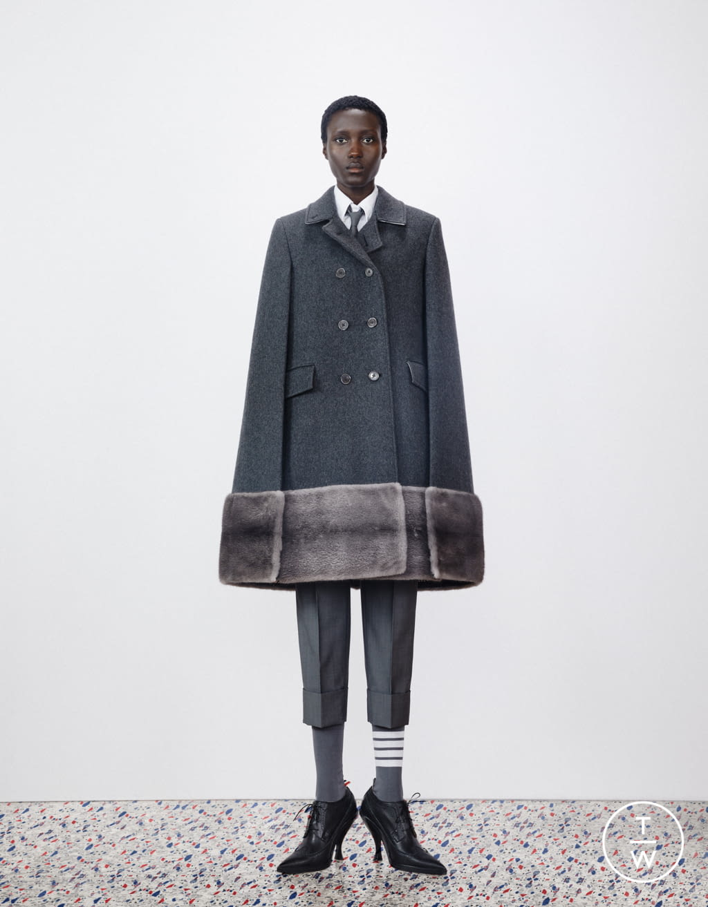 Fashion Week Paris Resort 2020 look 11 from the Thom Browne collection 女装