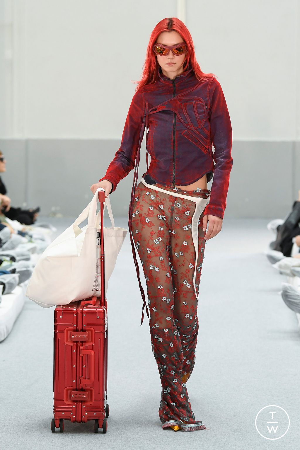Fashion Week Paris Spring/Summer 2023 look 11 de la collection Ottolinger womenswear