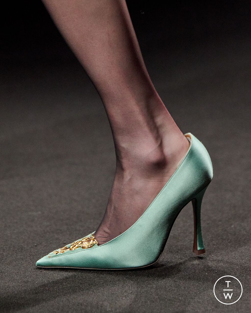 Fashion Week Milan Fall/Winter 2025 look 57 from the Roberto Cavalli collection womenswear accessories