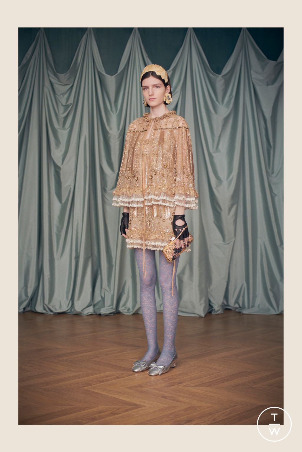 Fashion Week Paris Resort 2025 look 111 from the Valentino collection womenswear