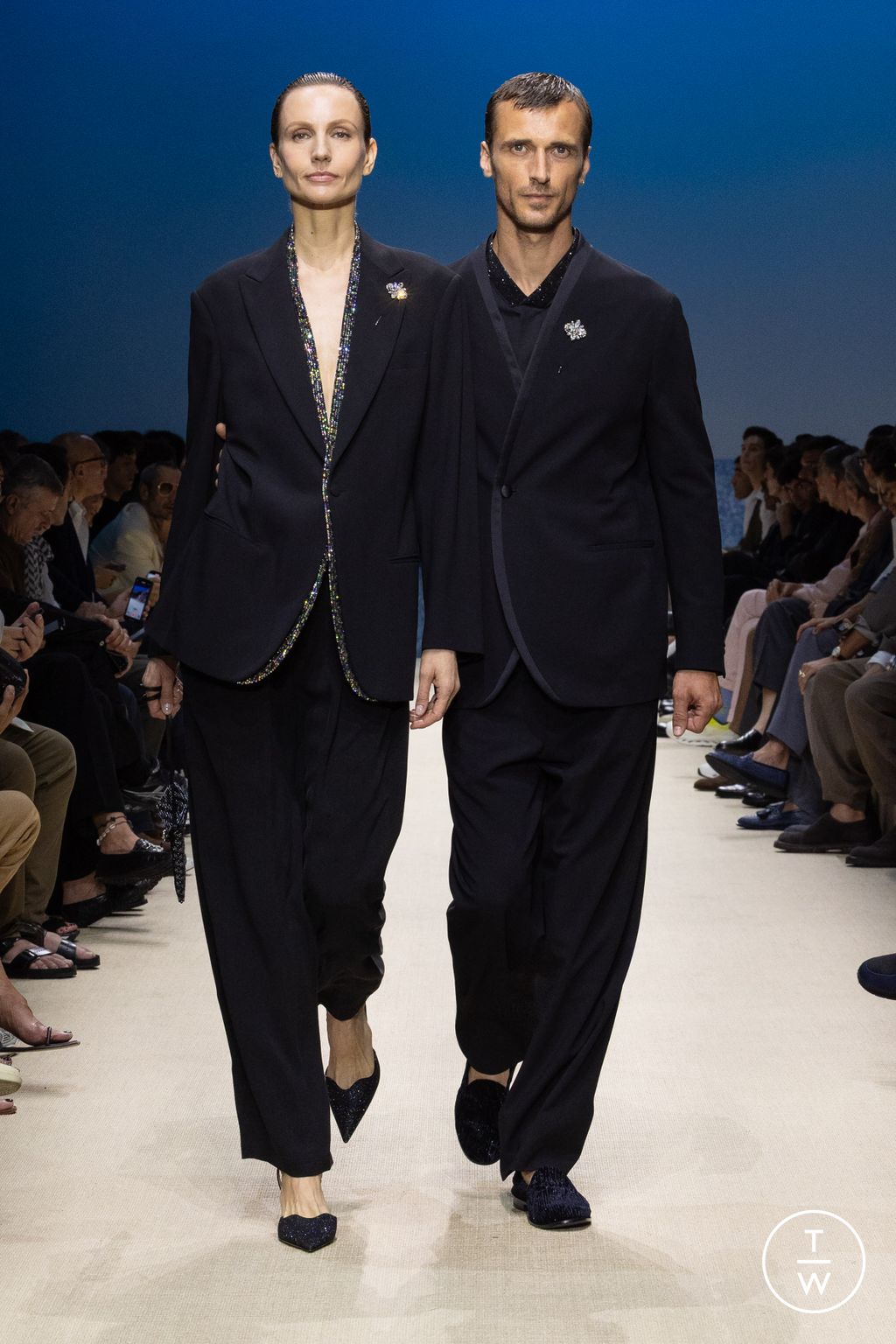 Fashion Week Milan Spring/Summer 2026 look 115 from the Giorgio Armani collection menswear
