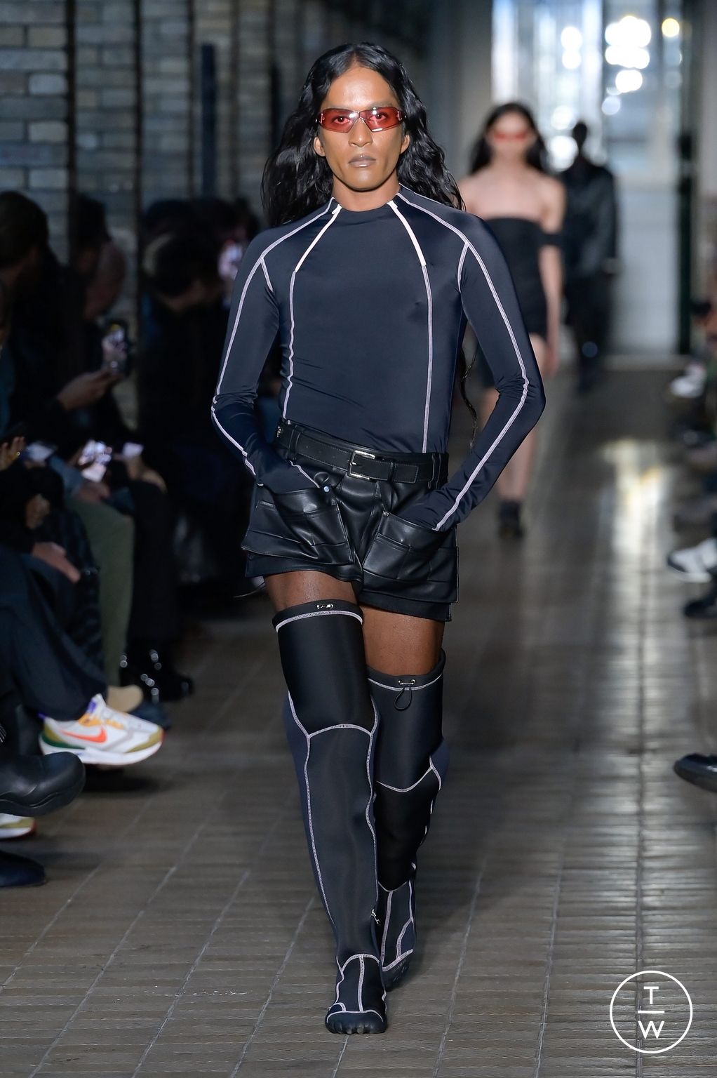 Fashion Week Paris Spring/Summer 2023 look 22 from the GmbH collection womenswear