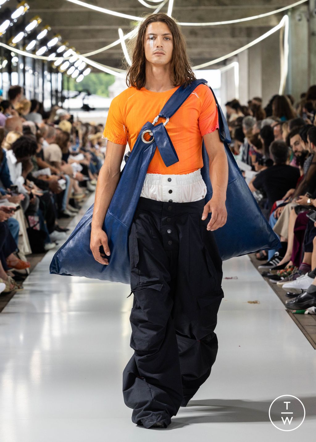 Fashion Week Paris Spring/Summer 2024 look 116 from the IFM PARIS collection menswear