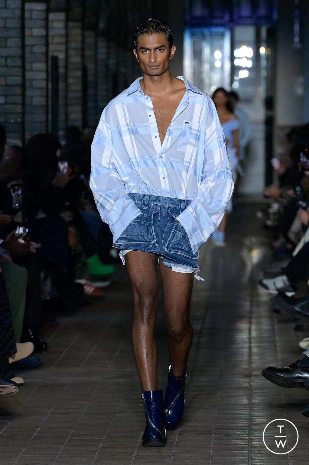 Fashion Week Paris Spring/Summer 2023 look 8 from the GmbH collection womenswear