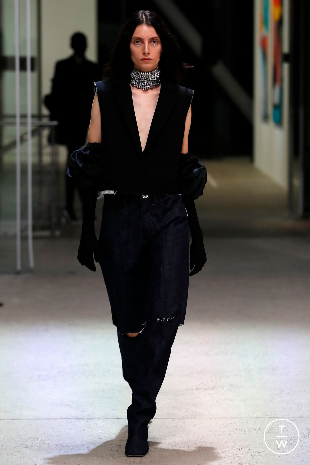 Fashion Week Paris Spring/Summer 2023 look 1 from the AZ Factory collection womenswear