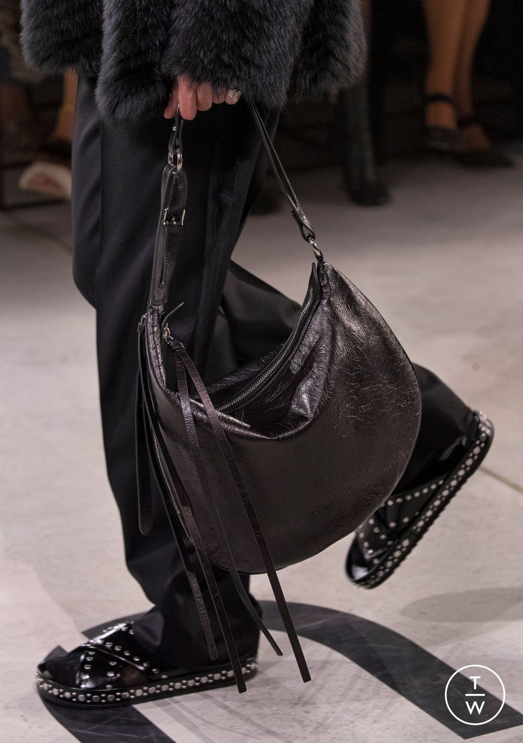 Fashion Week Milan Fall/Winter 2026 look 15 from the Fendi collection womenswear accessories