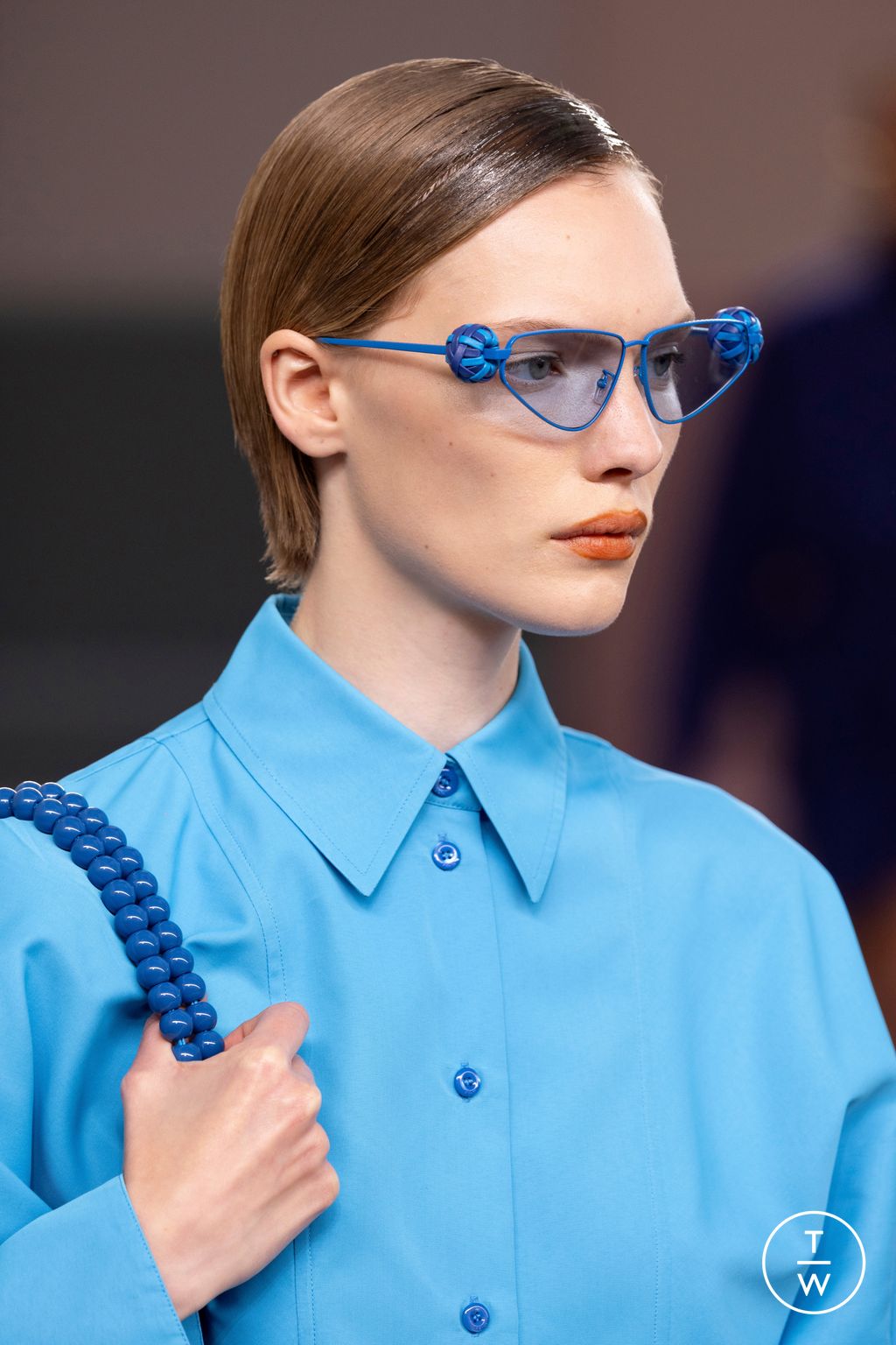 Fashion Week Milan Spring/Summer 2026 look 32 from the Fendi collection womenswear accessories