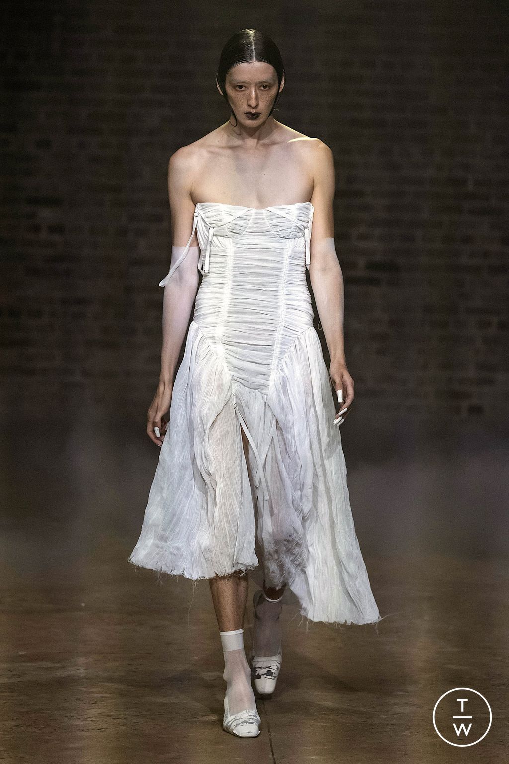 Fashion Week New York Spring/Summer 2023 look 11 from the Elena Velez collection 女装