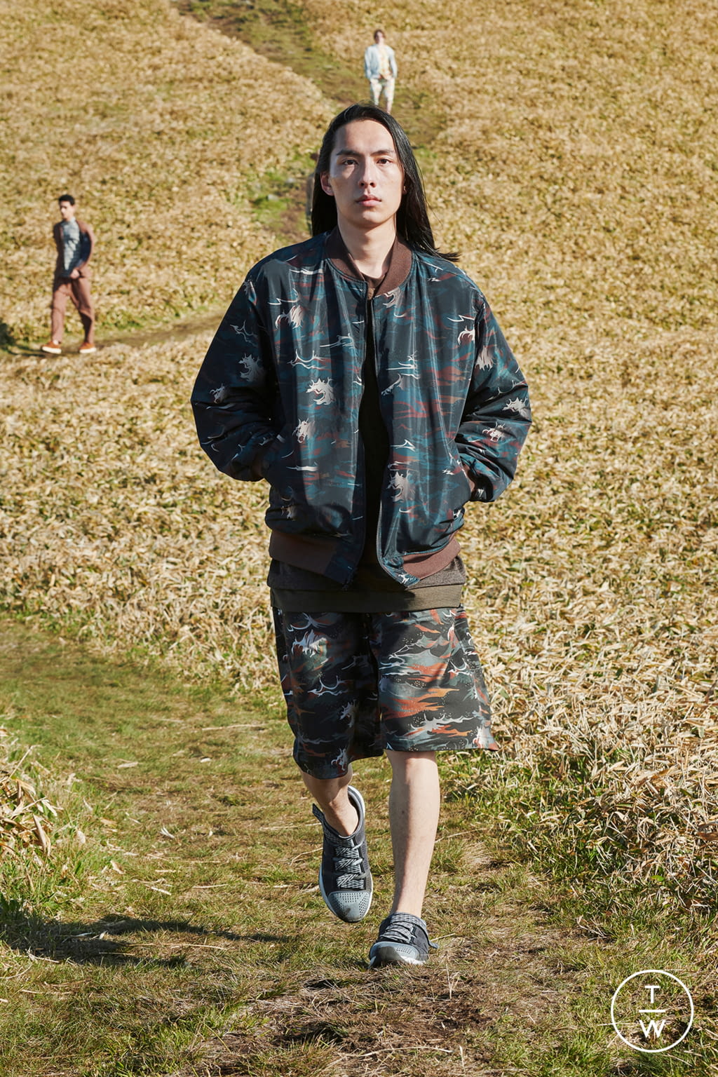 Fashion Week Paris Spring/Summer 2022 look 11 from the White Mountaineering collection menswear