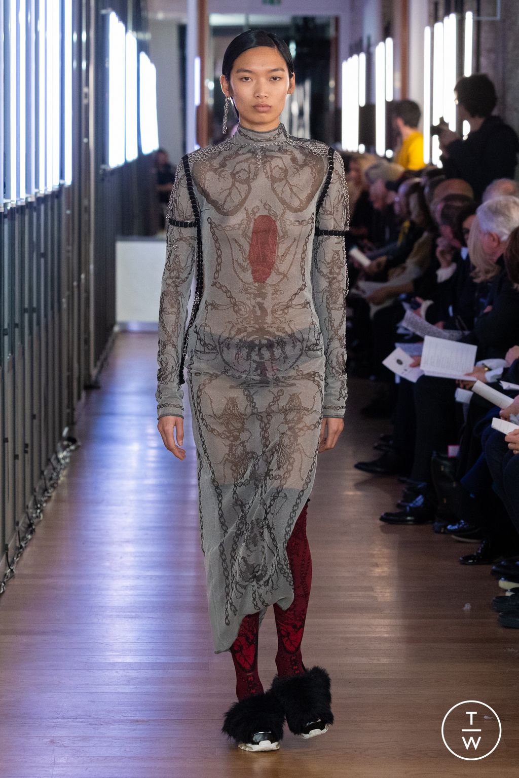Fashion Week Paris Fall/Winter 2024 look 61 from the IFM PARIS collection womenswear