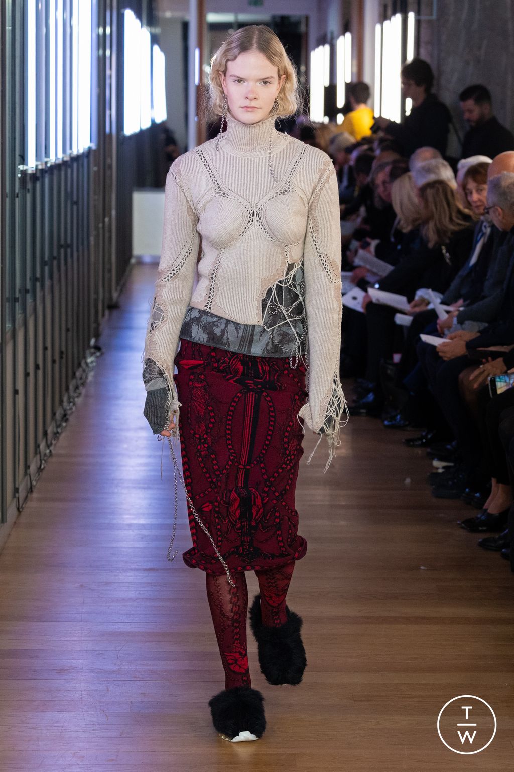 Fashion Week Paris Fall/Winter 2024 look 64 from the IFM PARIS collection womenswear