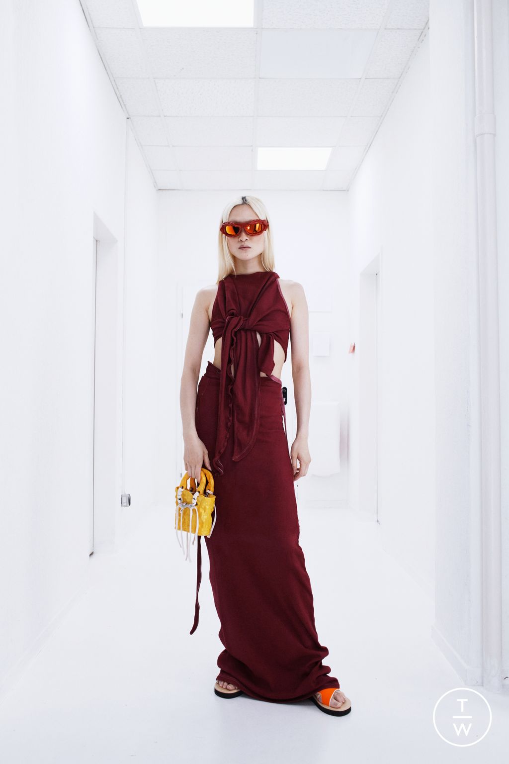 Fashion Week Paris Resort 2023 look 11 from the Ottolinger collection womenswear