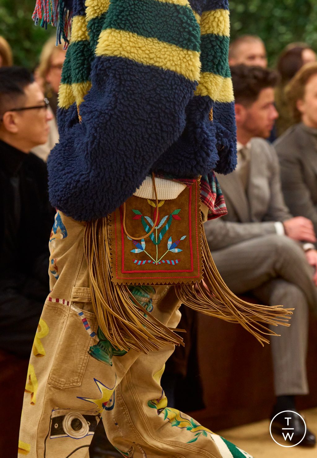 Fashion Week Milan Fall/Winter 2026 look 12 from the Polo Ralph Lauren collection menswear accessories