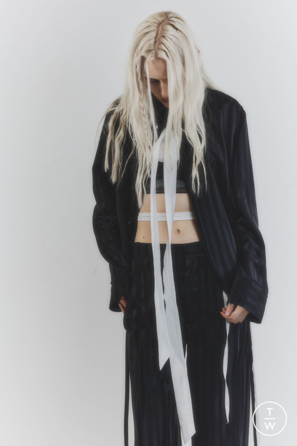 Fashion Week Paris Resort 2026 look 12 from the Ann Demeulemeester collection womenswear