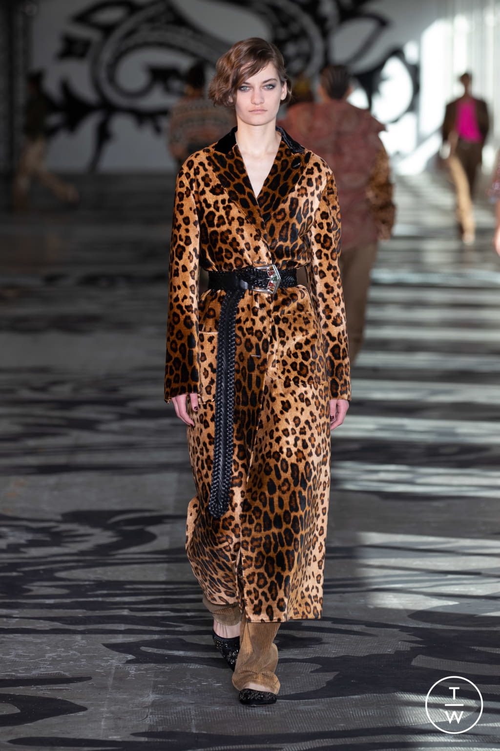 Fashion Week Milan Fall/Winter 2021 look 12 de la collection Etro womenswear