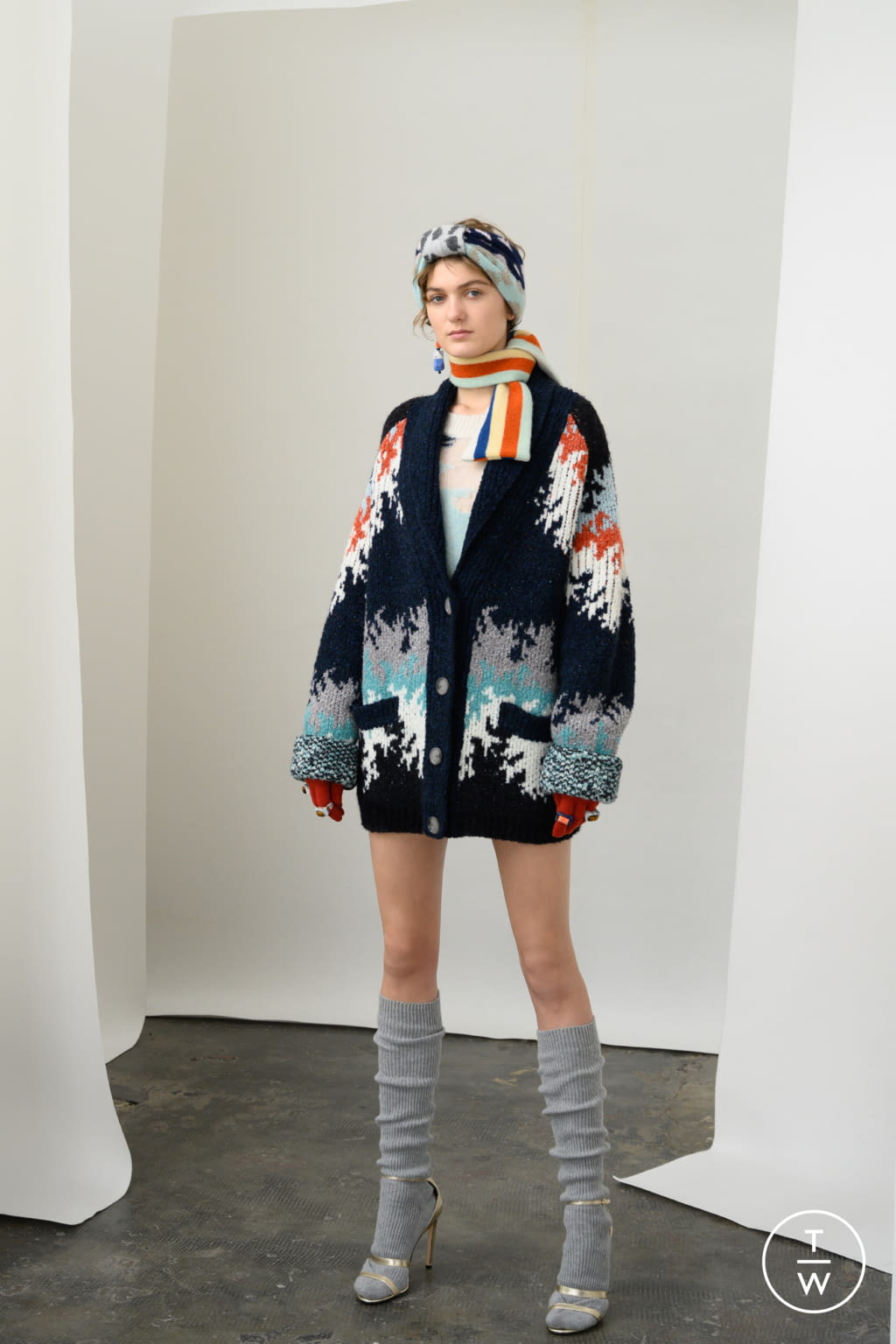 Fashion Week Milan Pre-Fall 2019 look 12 from the Missoni collection 女装