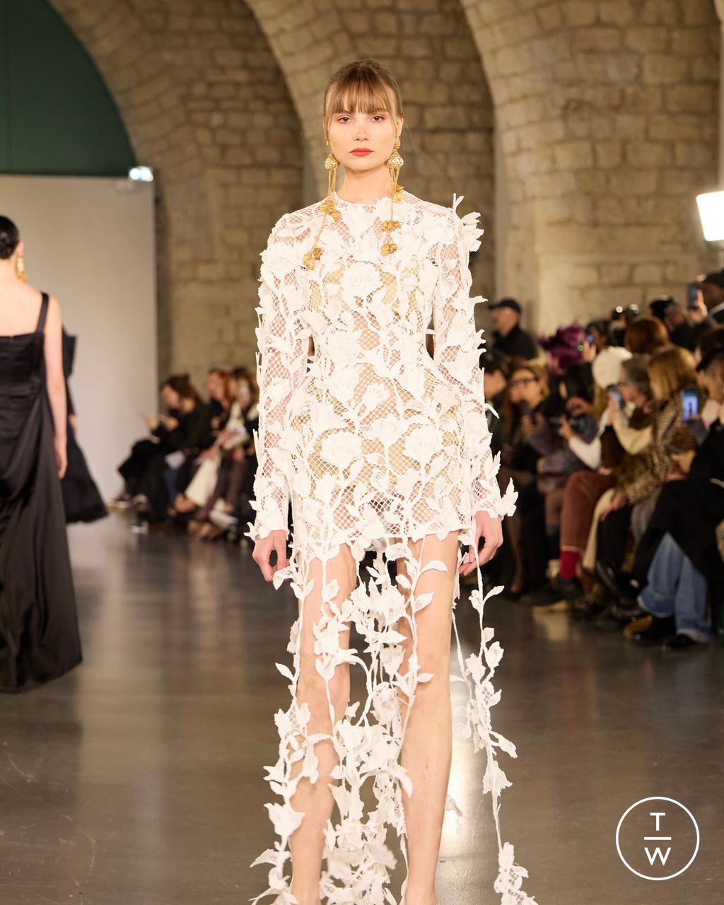 Fashion Week Paris Spring/Summer 2026 look 12 de la collection Juana Martin couture
