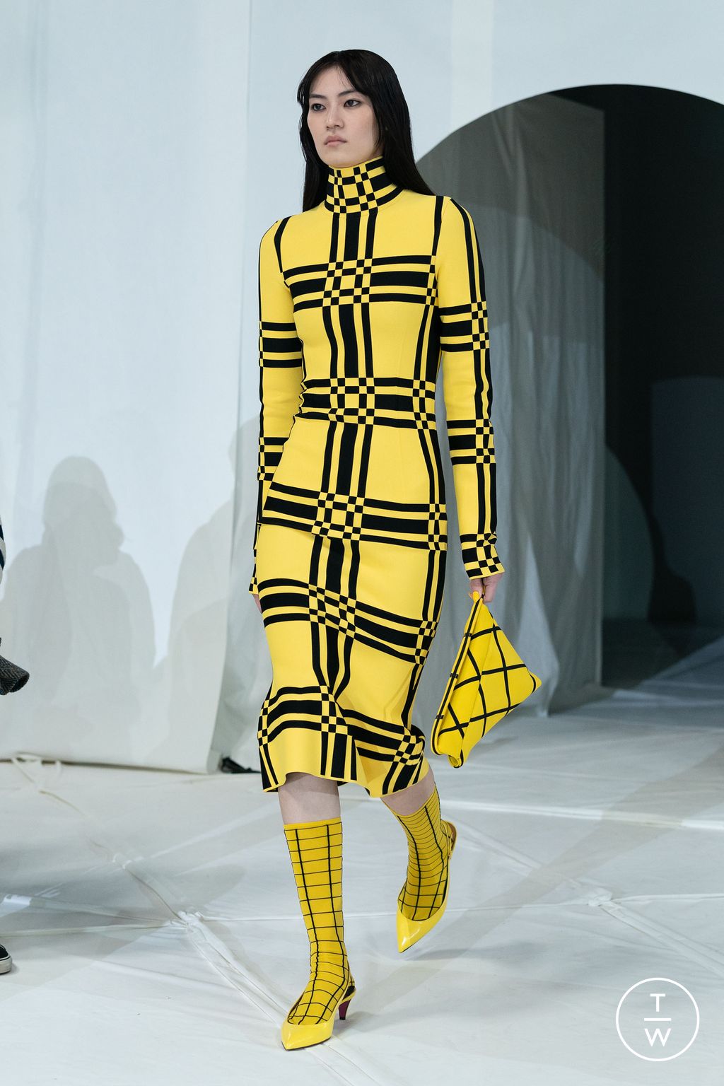 Fashion Week Milan Fall/Winter 2023 look 12 from the Marni collection 女装