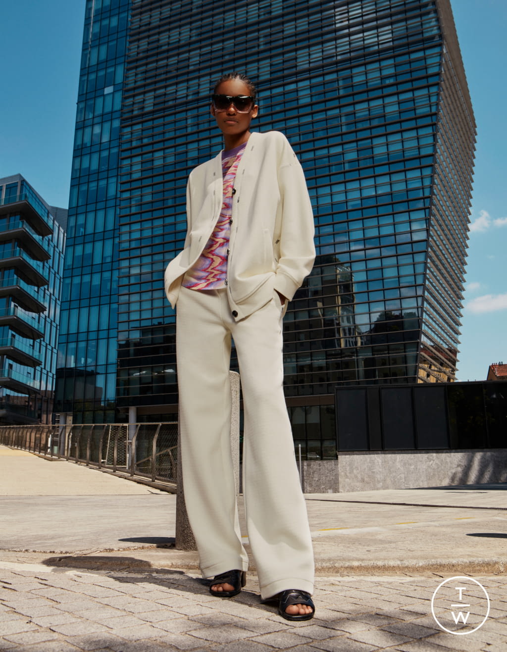 Fashion Week Milan Resort 2022 look 12 from the Missoni collection 女装