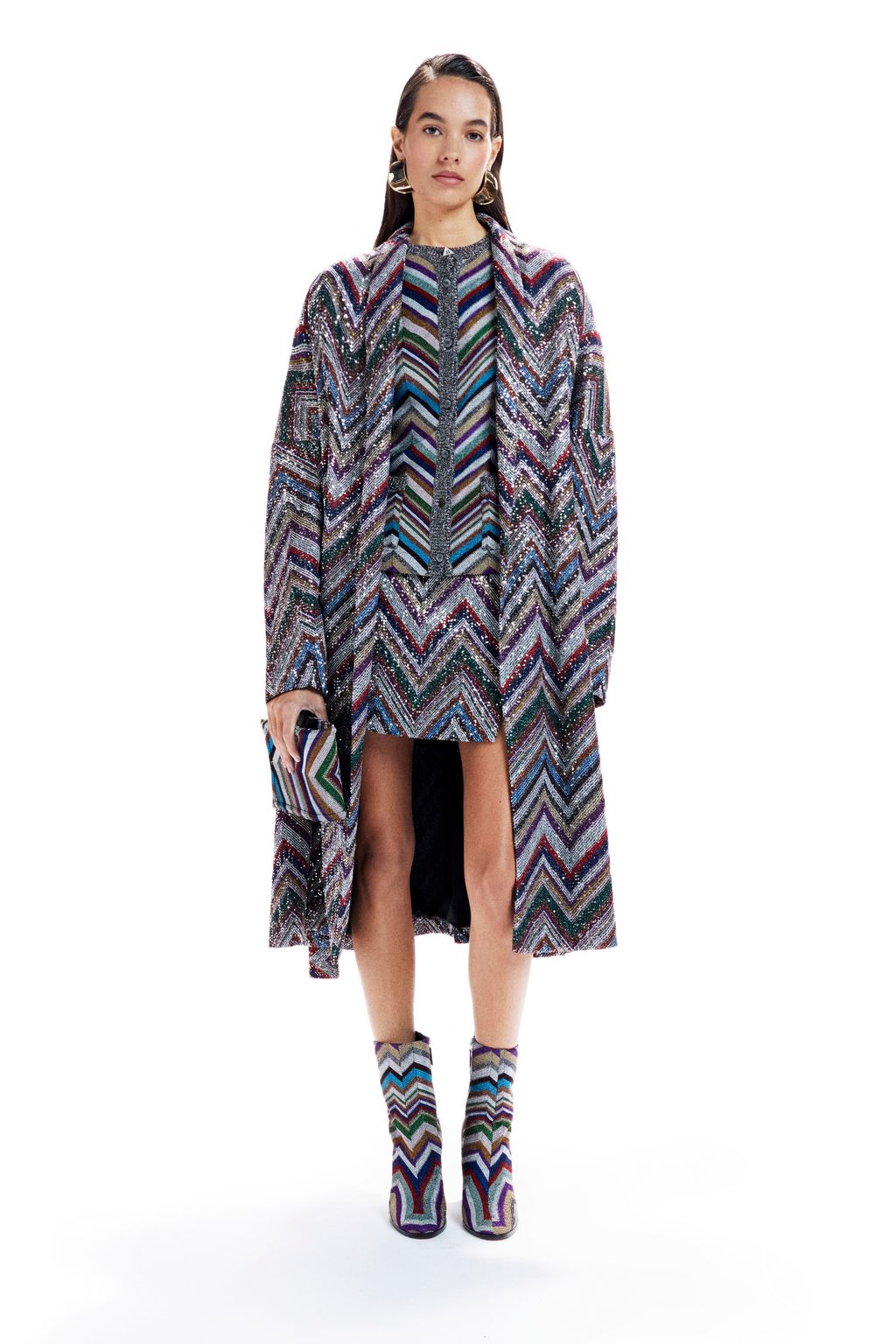 Fashion Week Milan Pre-Fall 2023 look 12 de la collection Missoni womenswear