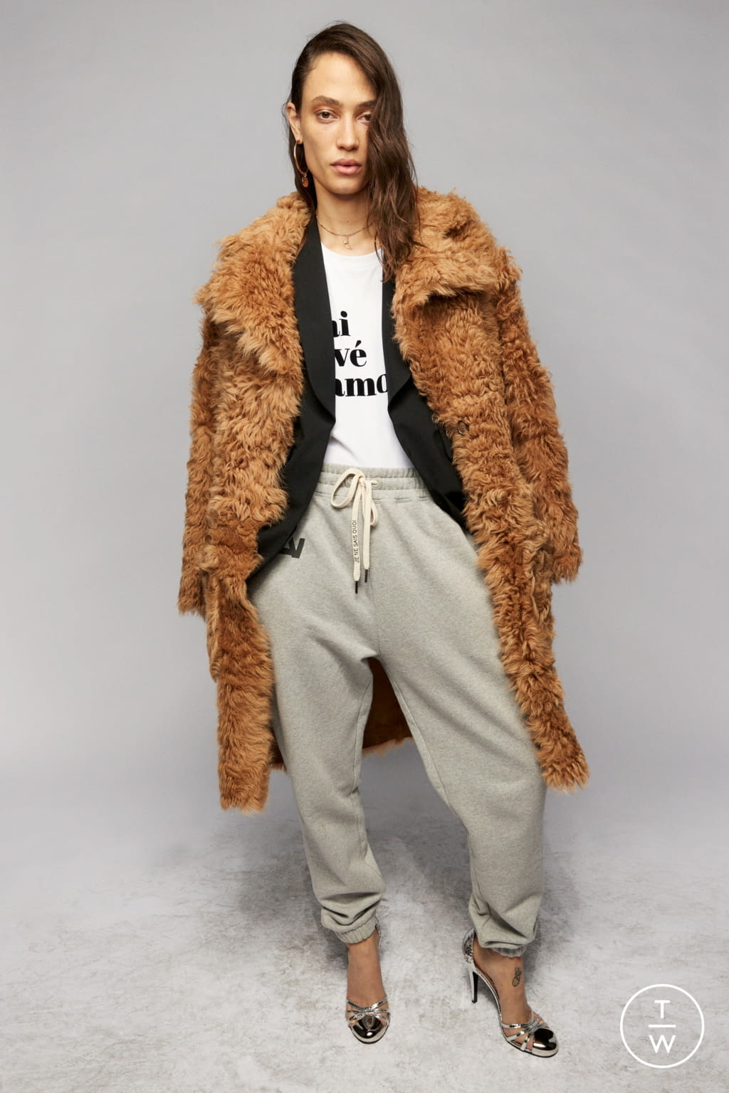 Fashion Week Paris Fall/Winter 2021 look 12 from the Zadig&Voltaire collection womenswear