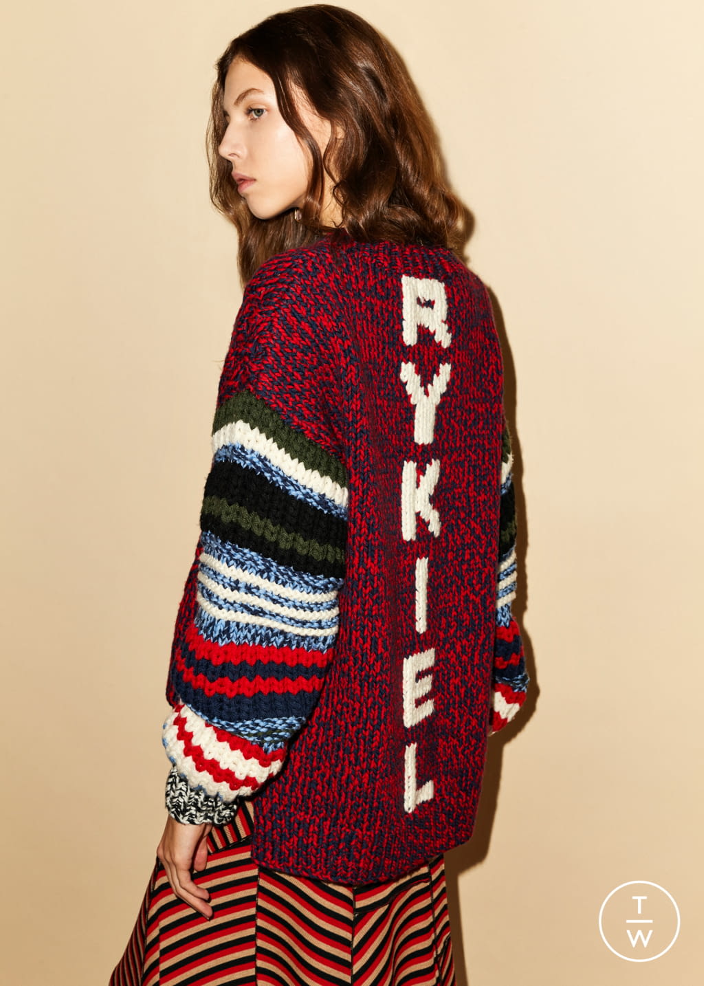 Fashion Week Paris Pre-Fall 2019 look 12 from the Sonia Rykiel collection 女装