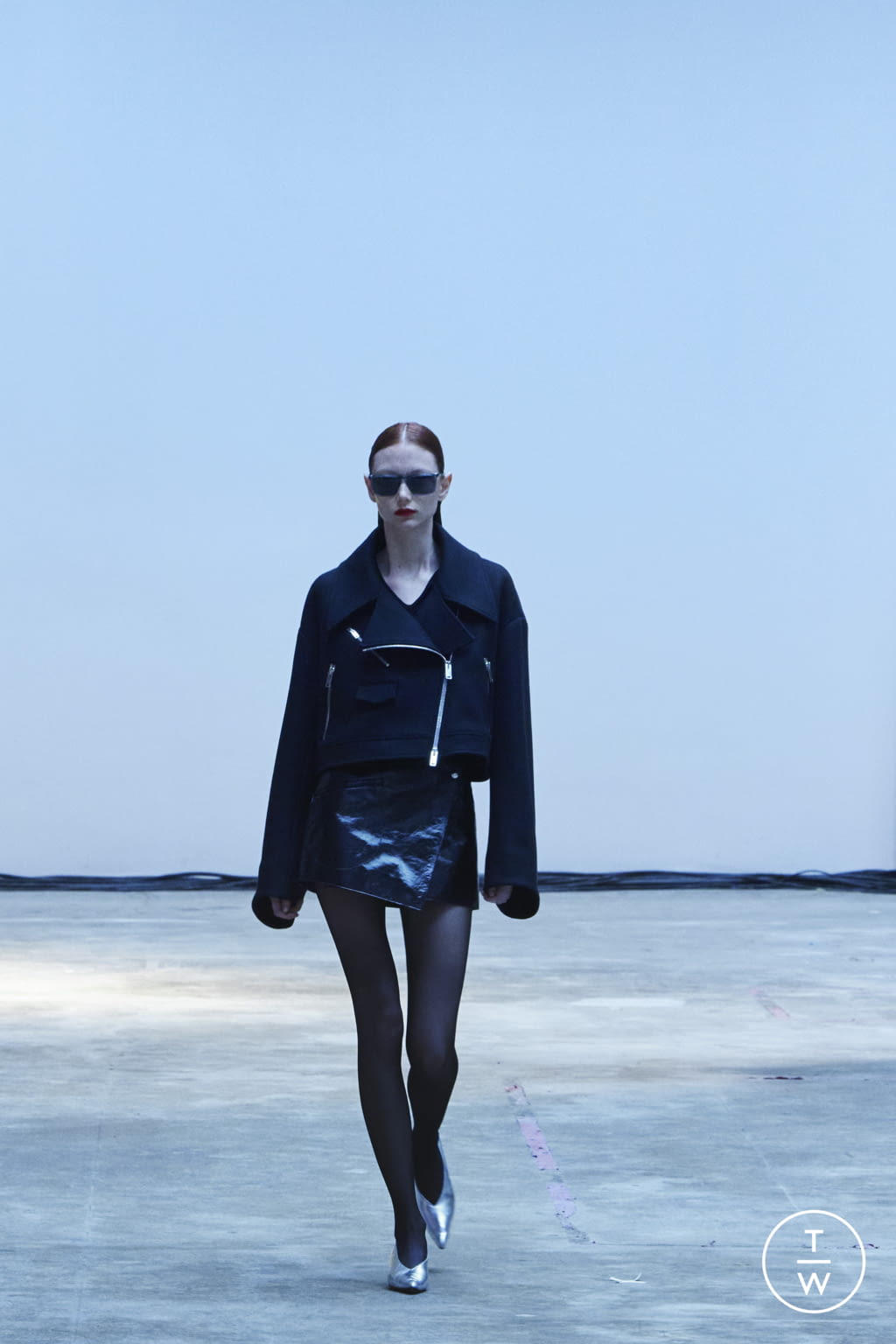 Fashion Week New York Fall/Winter 2022 look 12 de la collection Khaite womenswear