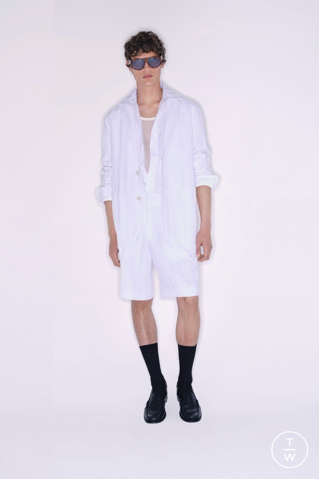 Fashion Week Milan Spring/Summer 2024 look 12 from the Missoni collection menswear