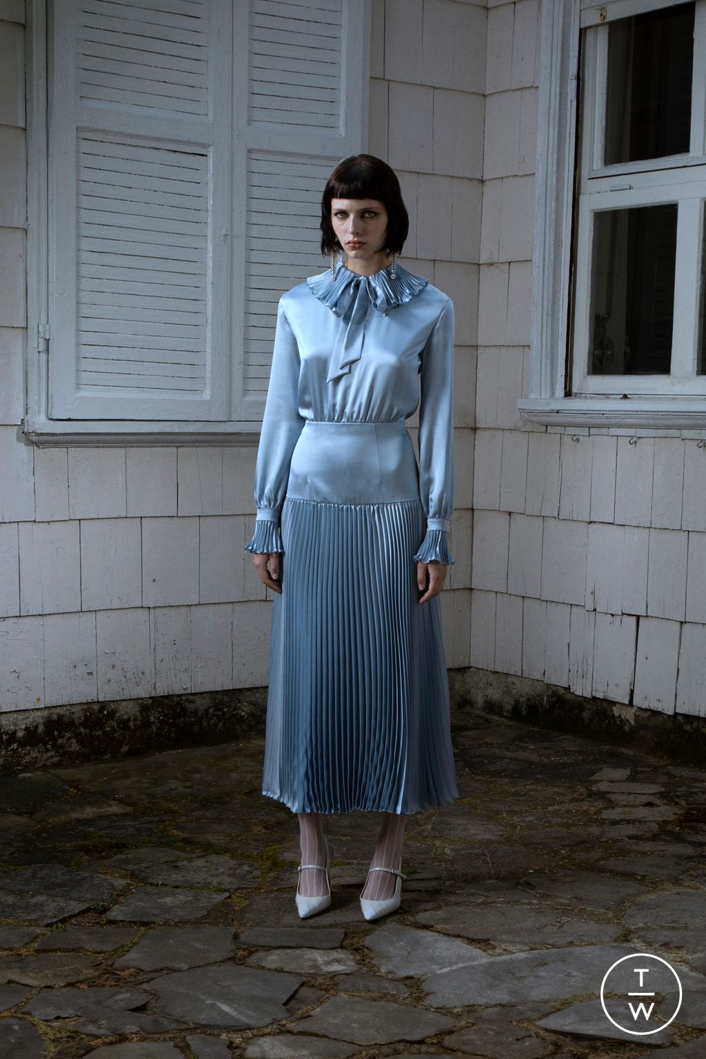Fashion Week Paris Resort 2024 look 12 from the Alessandra Rich collection womenswear