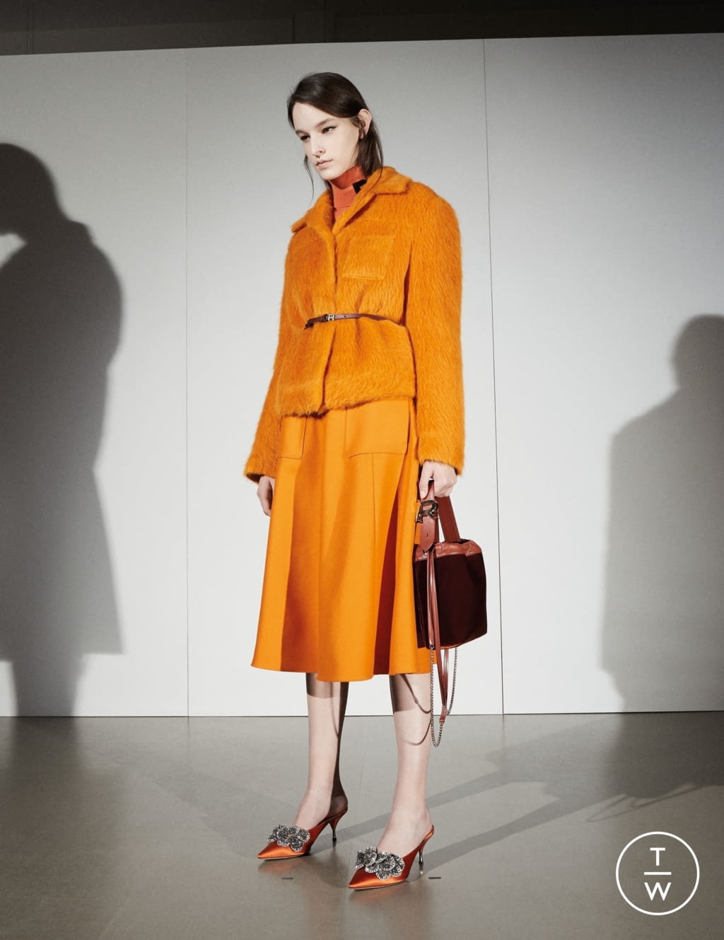Fashion Week Paris Pre-Fall 2018 look 12 from the Rochas collection womenswear