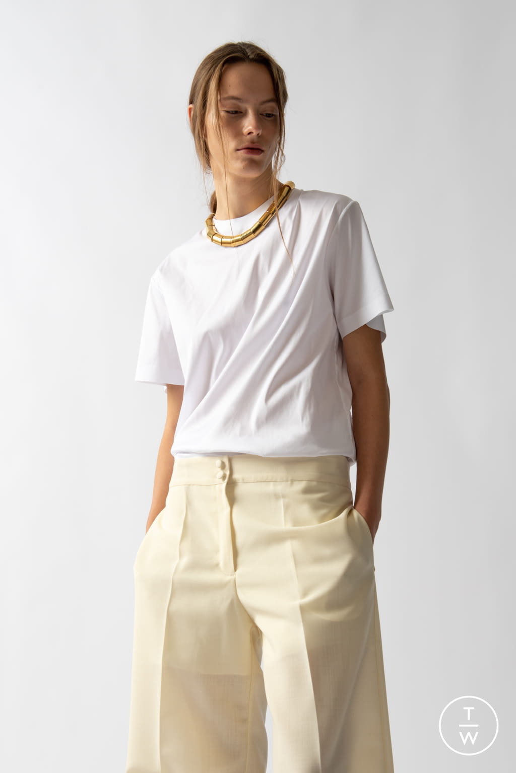 Fashion Week London Spring/Summer 2022 look 12 from the Sharon Wauchob collection womenswear